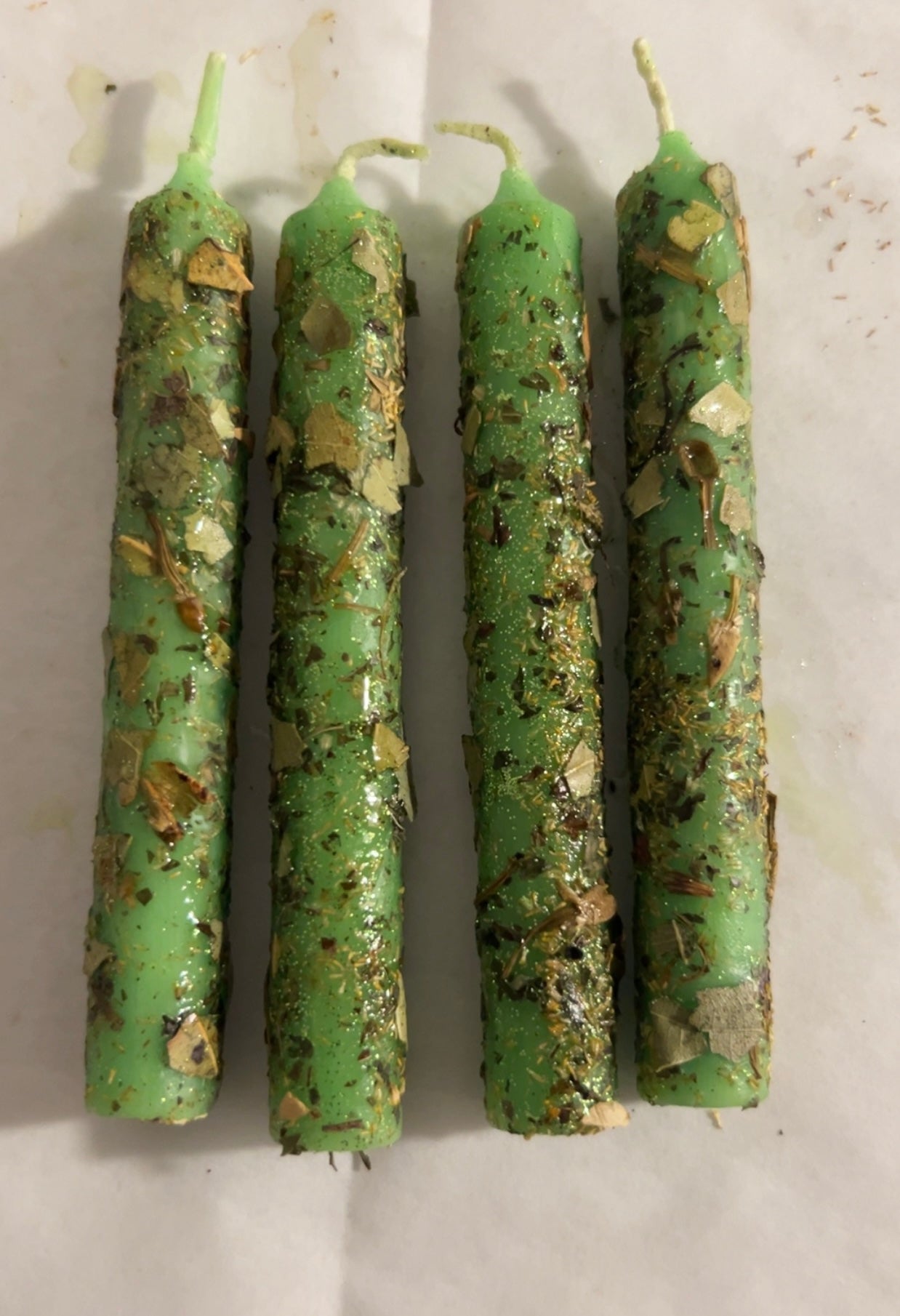 Green - Prosperity/Financial Candle