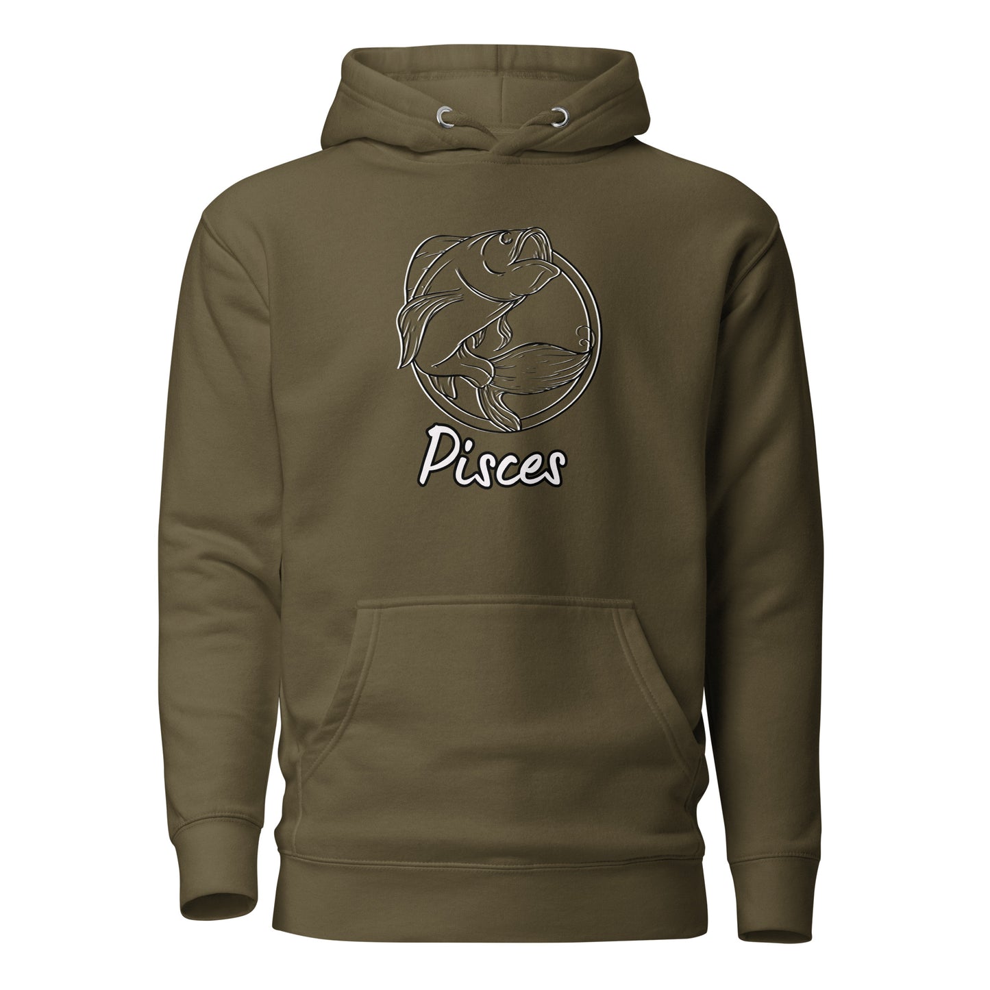 Pisces Mens Hoodie