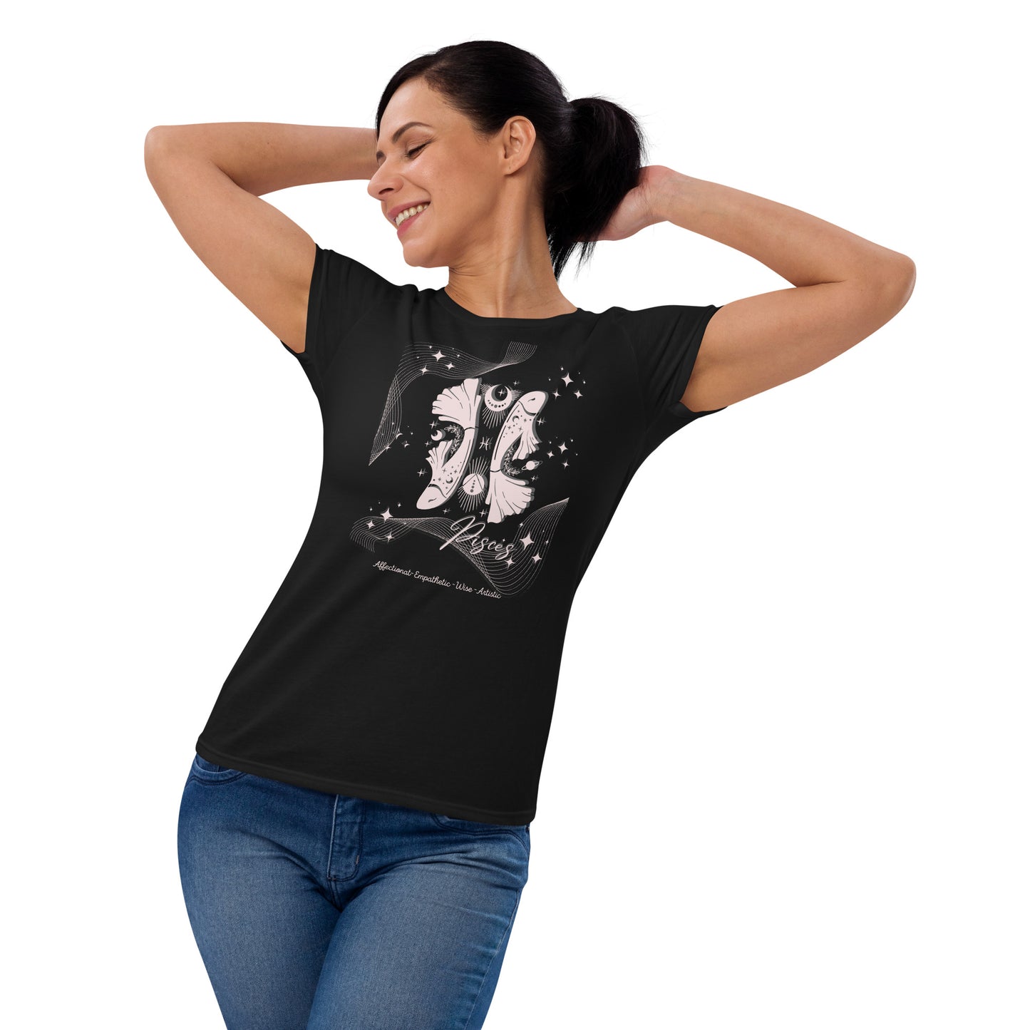 Pisces Black T Shirt